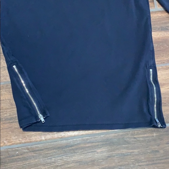 GAP Women's Small Fitted 3/4 Sleeve Shirt with Side Zippers - Picture 6 of 8